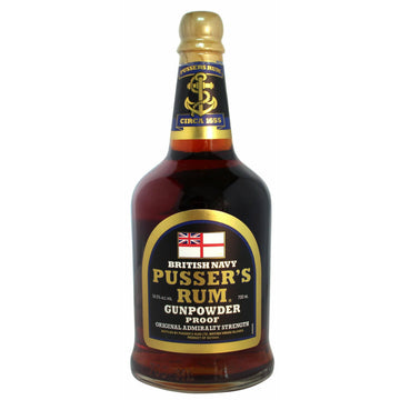 Pussers Rum Gunpowder Proof 54.5%ABV